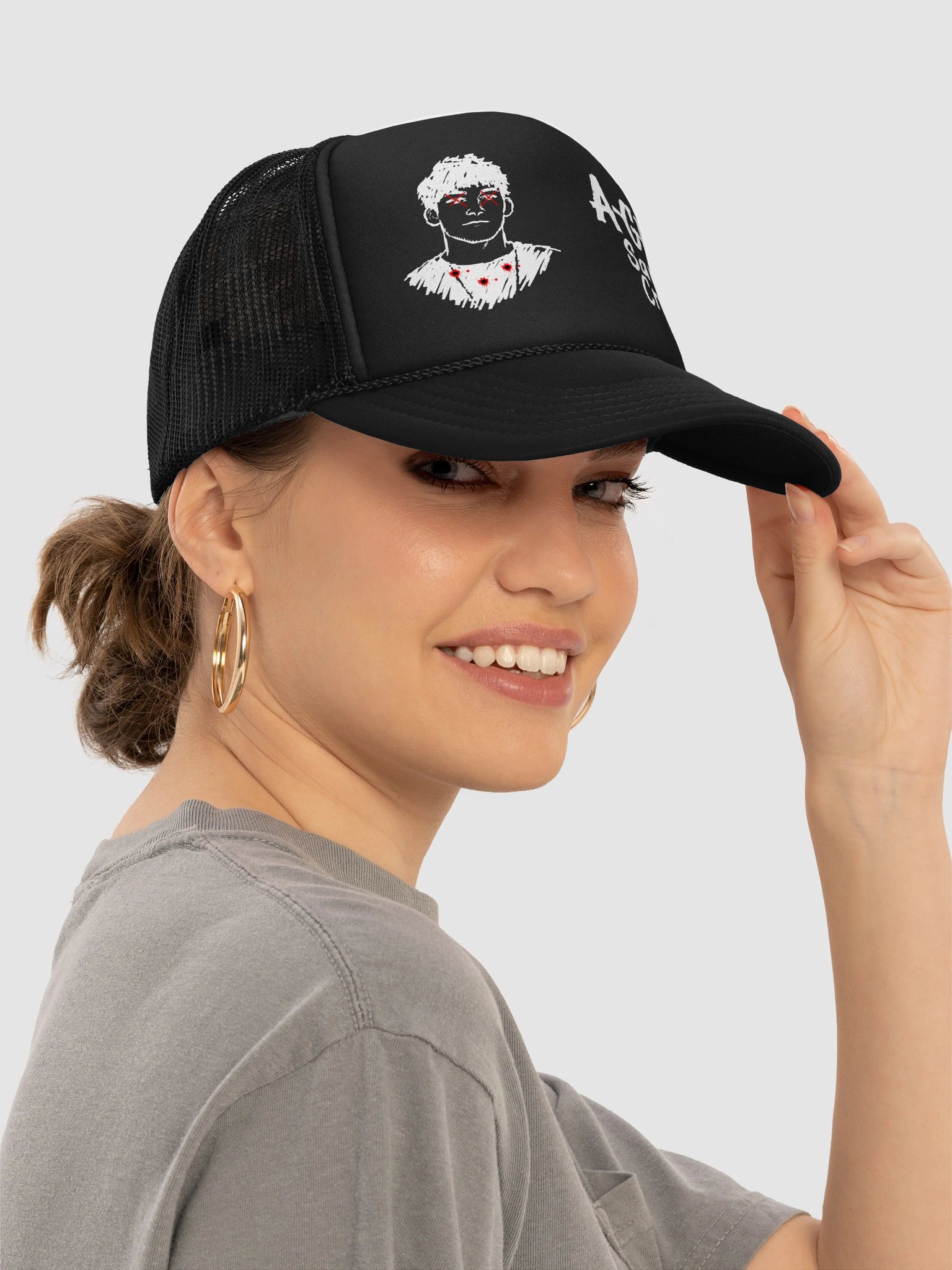 A-Gray Santa Cruz Hat product image (7)