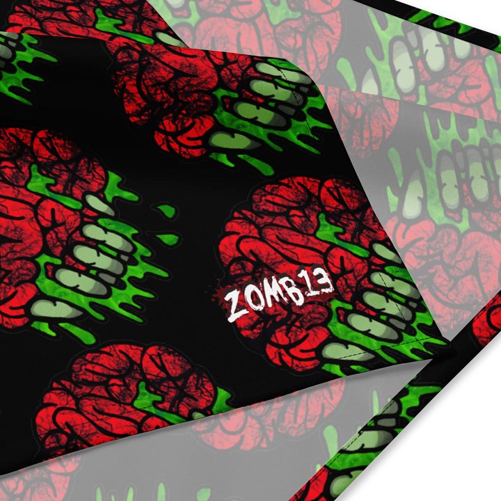 Zombie Brainwave All-Over Bandana product image (4)