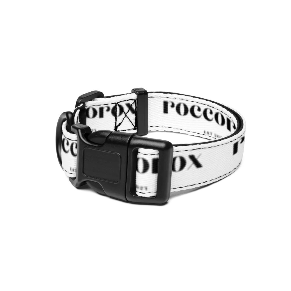 RoccoRox Dog Collar White Size Small product image (1)