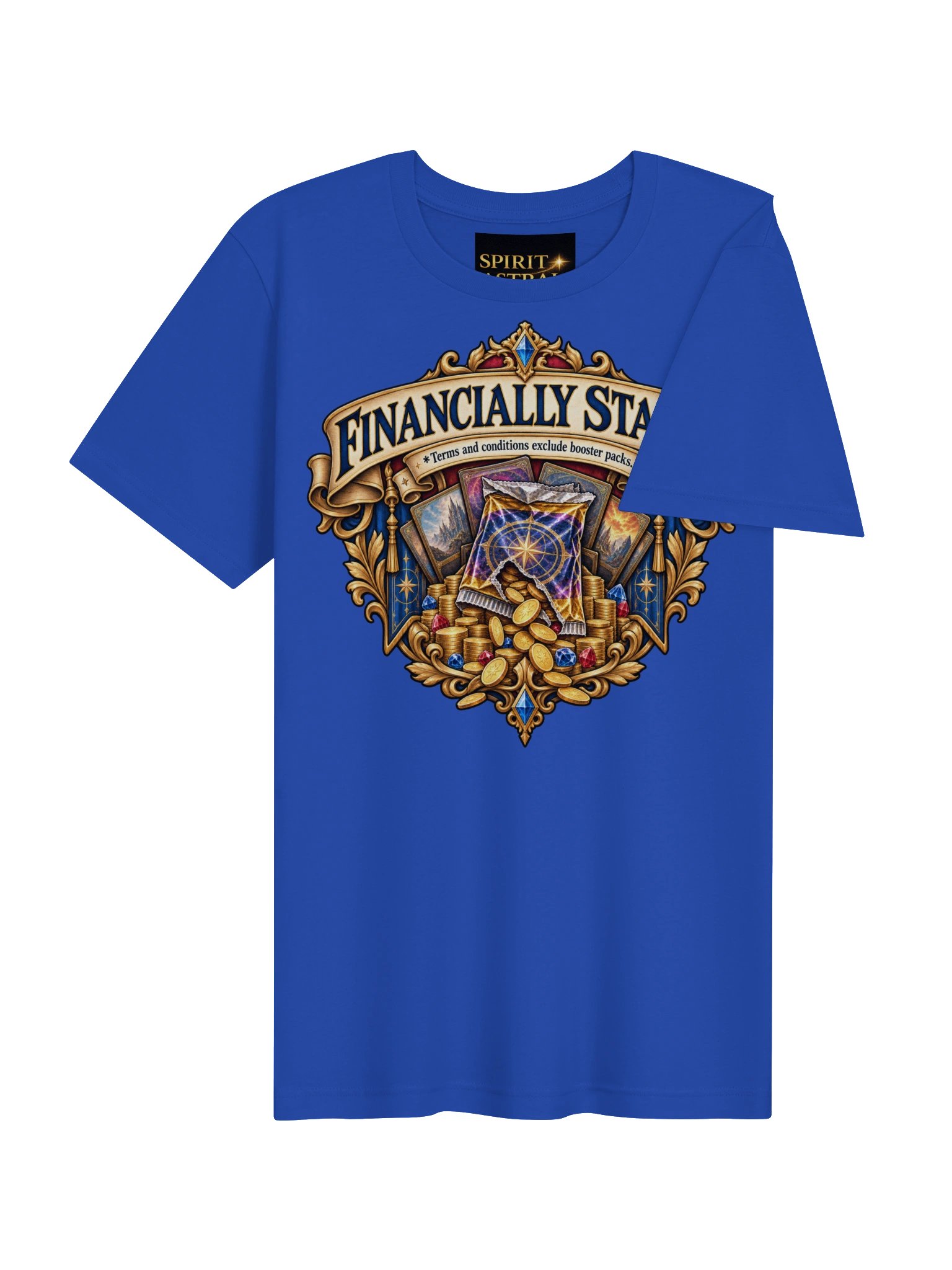 Financially Stable Booster Pack Emblem Tee product image (102)