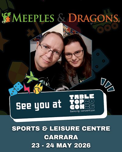 We'll see you this weekend at TabletopCon!

📆 23-24 May 2026
🕐 10am-6pm daily
📍 Sports & Leisure Centre, Carrara, Gold Co...