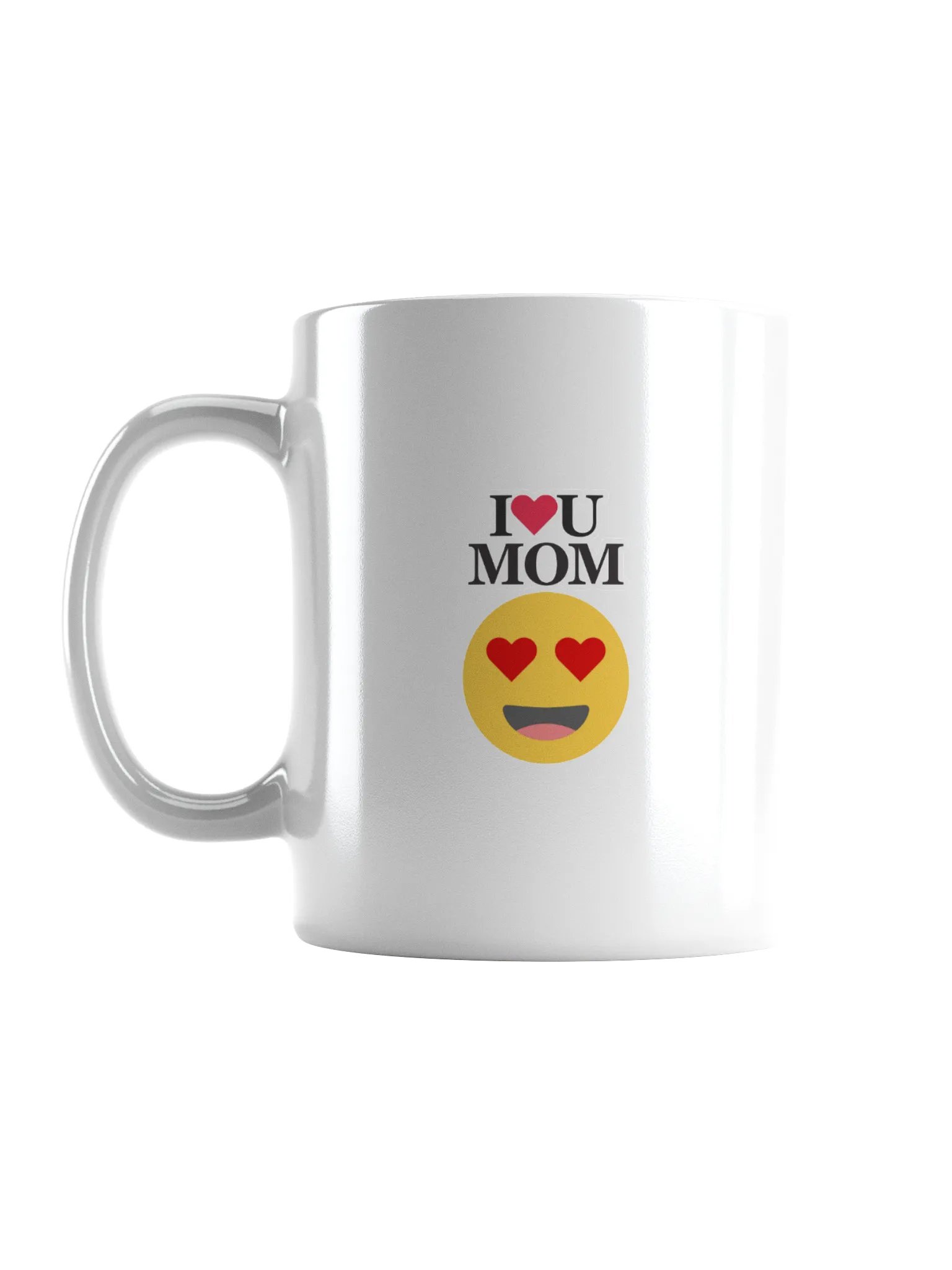 Heartfelt Emojis White Glossy Mug product image (6)
