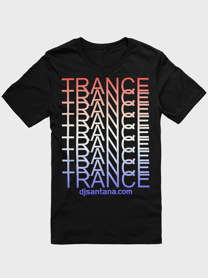 Dj Santana Red, White & Blue Trance T-Shirt product image (1)