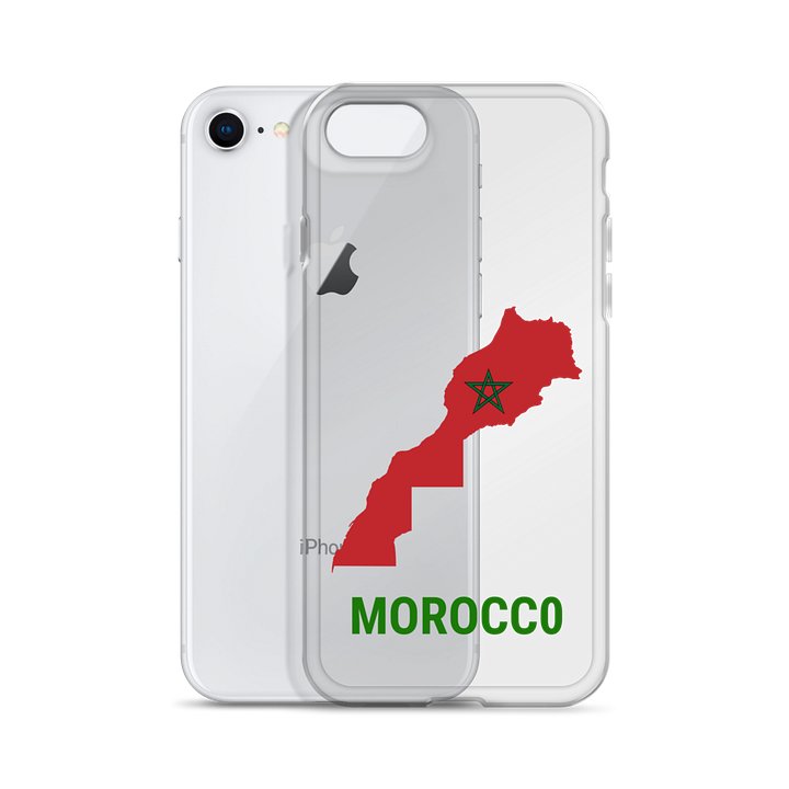 Morocco 2026 World Cup Flag iPhone Tough Case - Morocco Soccer Phone Cover - Dual Layer Protective Case product image (2)