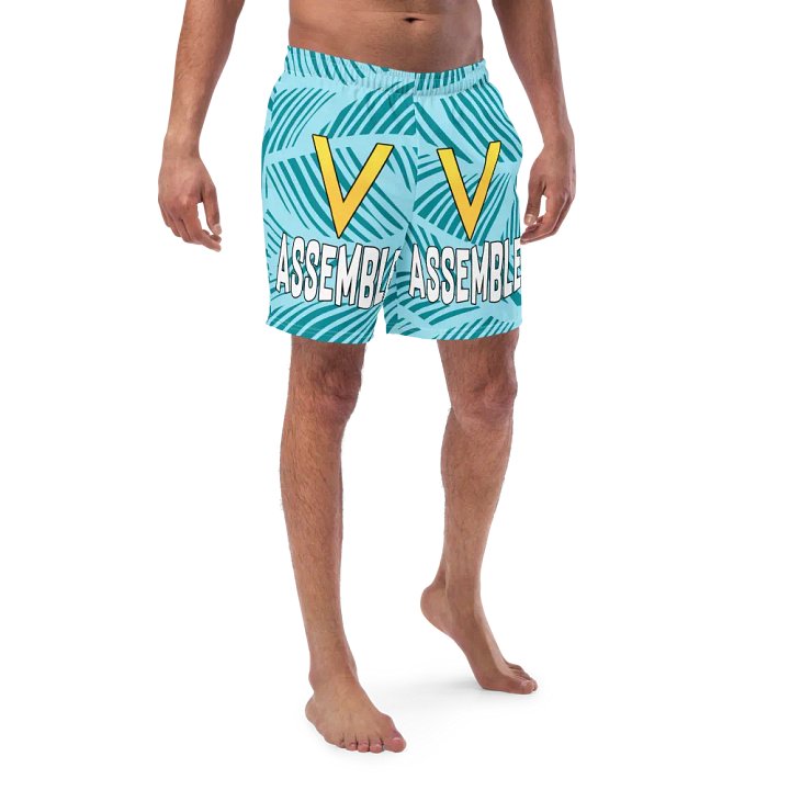 Tropical Vibes All-Over Swim Shorts product image (1)