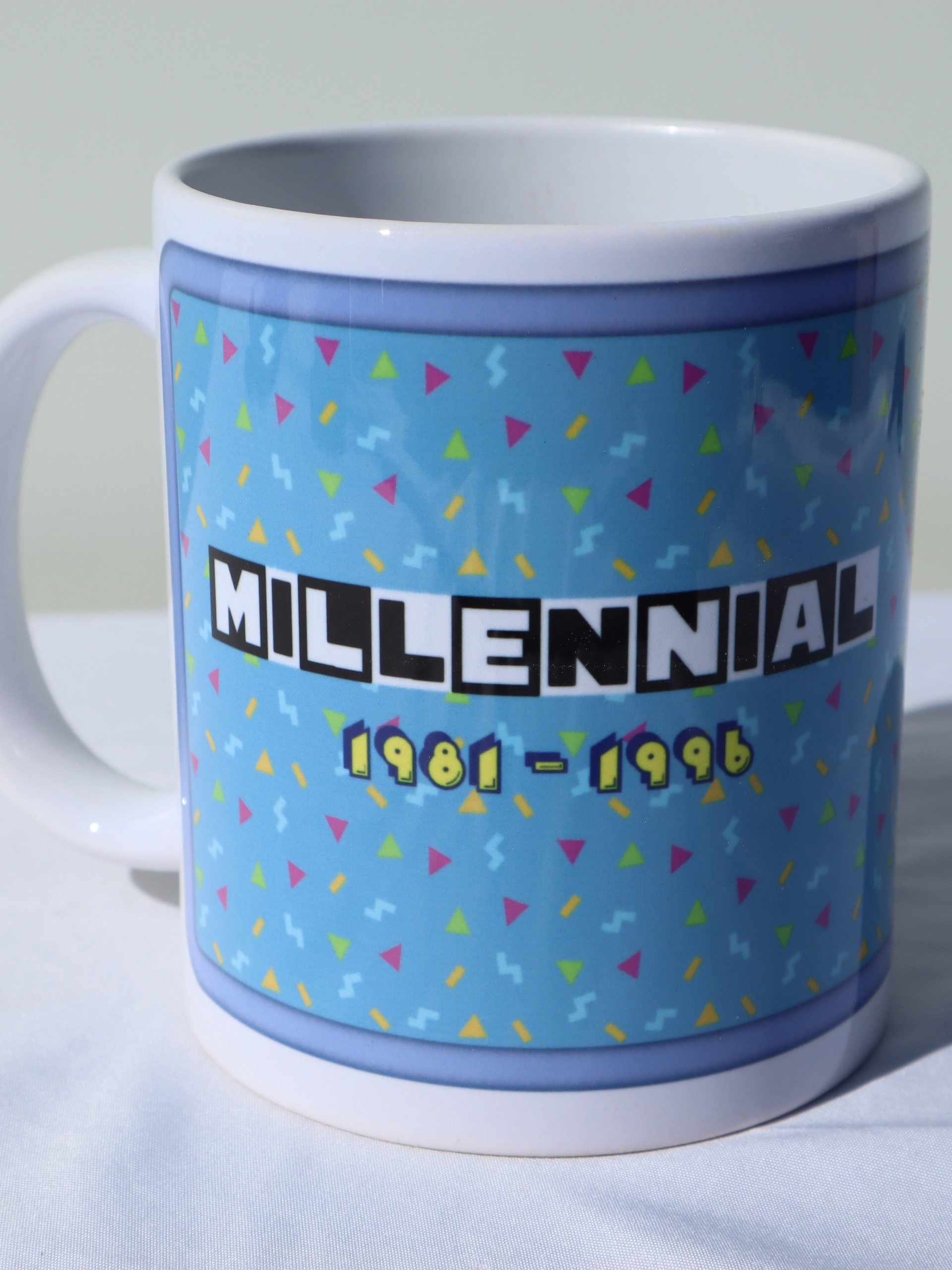 Millennial Theme Mug - Blue product image (1)