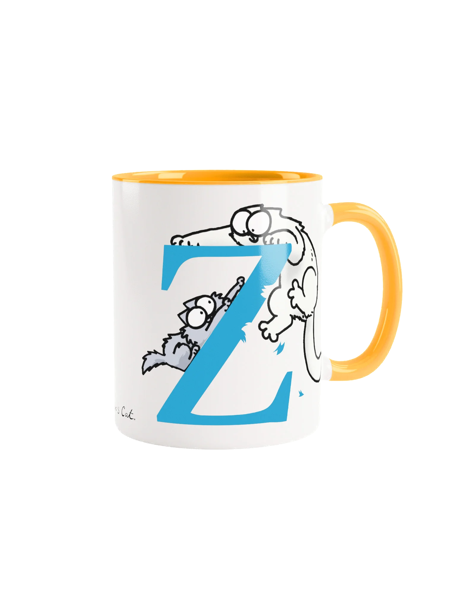 Cat Monogram Mug - Z product image (2)