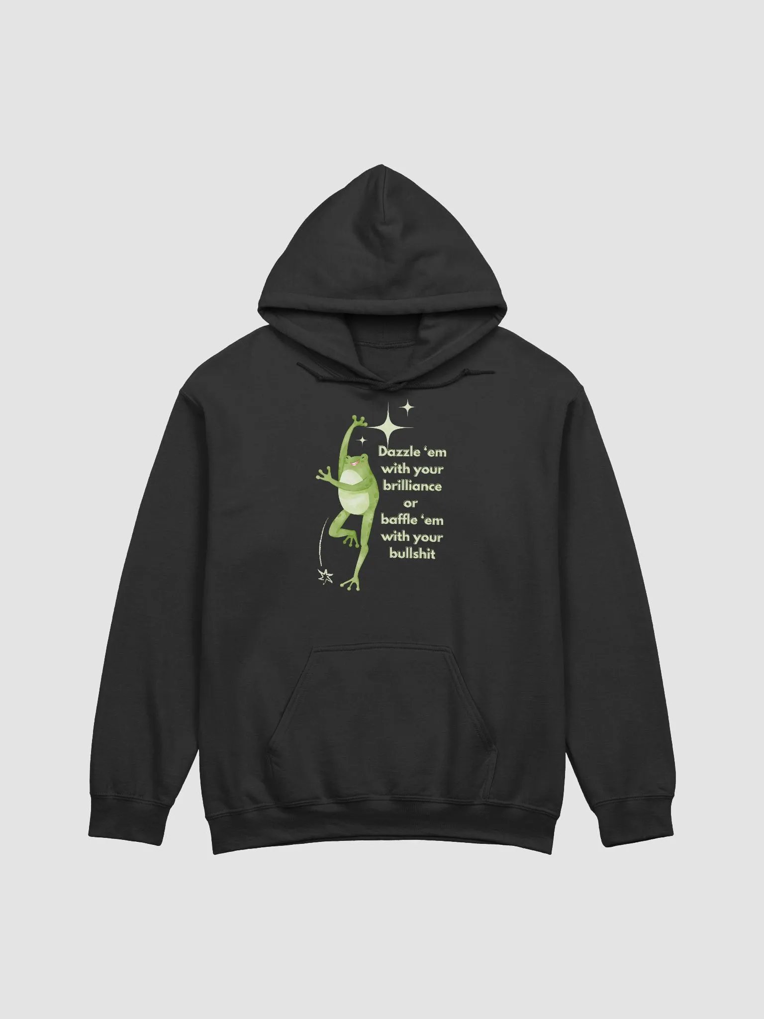 Dazzle 'em or baffle 'em Hoodie product image (1)
