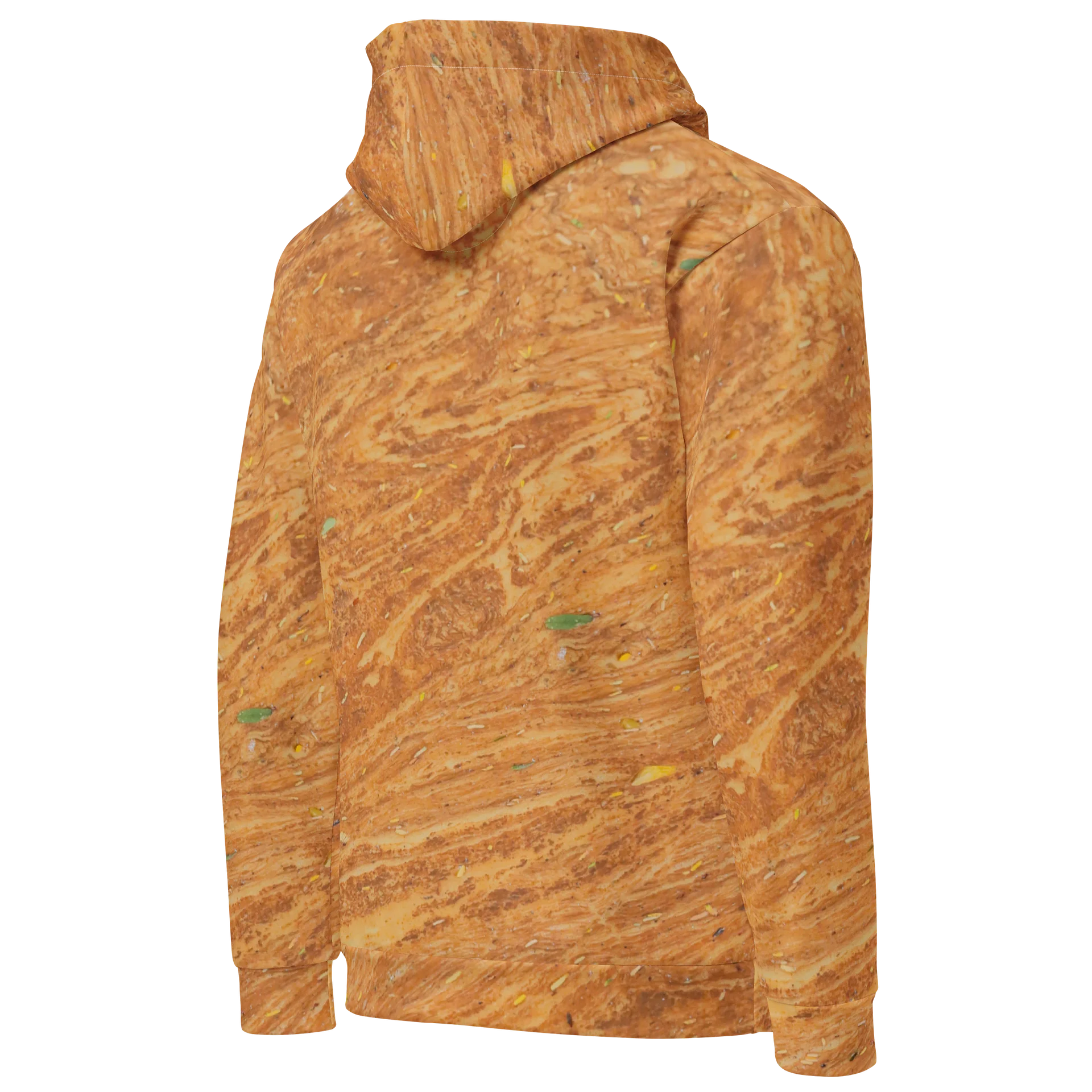 Terracotta Tea All-Over Print Unisex Cotton Streetwear Hoodie product image (4)