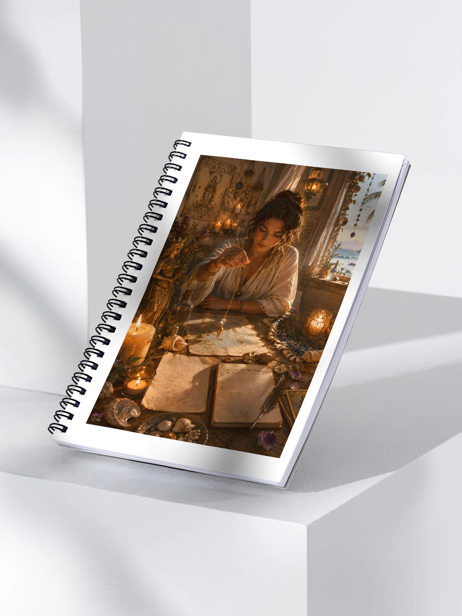 Pendulum Questions Spiral Notebook product image (3)