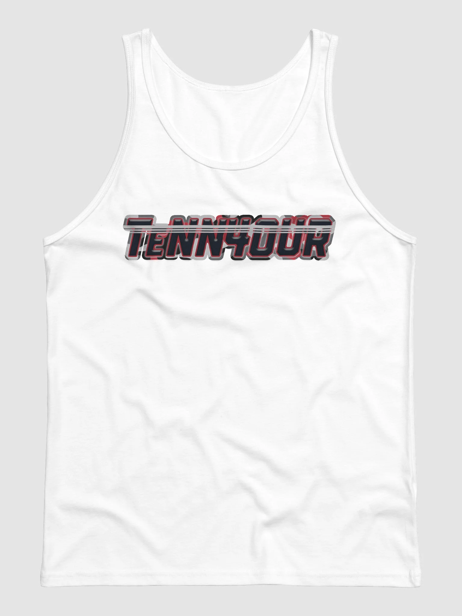 #TeNN4OURARMY Tank - Red & Black product image (1)