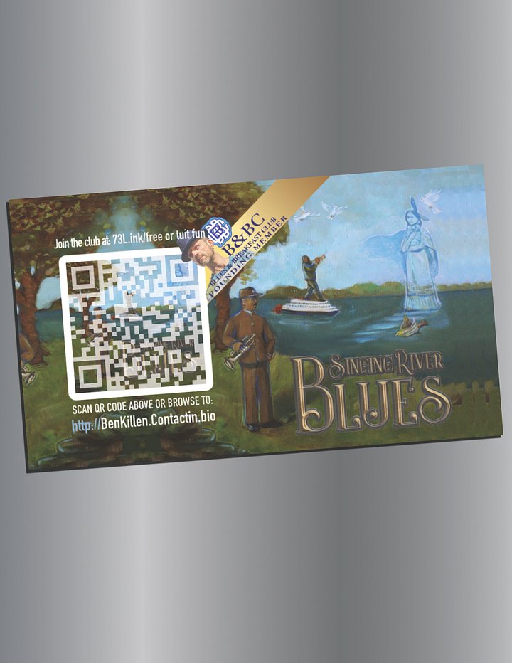 Ben’s Blues & Breakfast Club Collectible Magnet – join Club, save $100! product image (1)