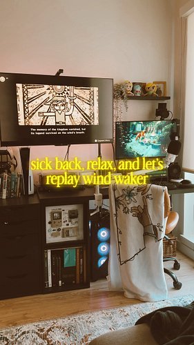 let’s exercise our free will and play wind waker for the 100th time 😌

There is nothing more comforting than a Zelda replay, ...