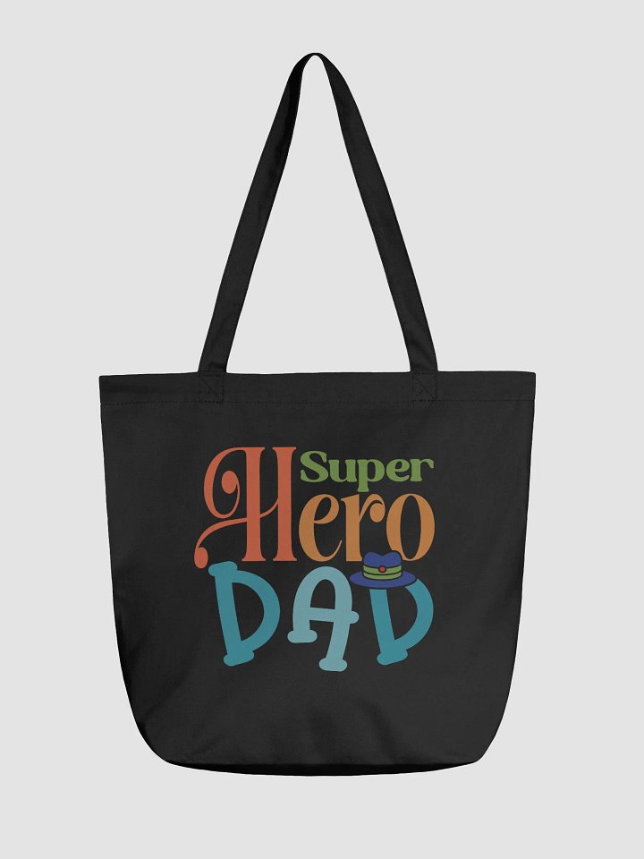 Super Hero Dad Eco-Friendly Tote Bag product image (2)