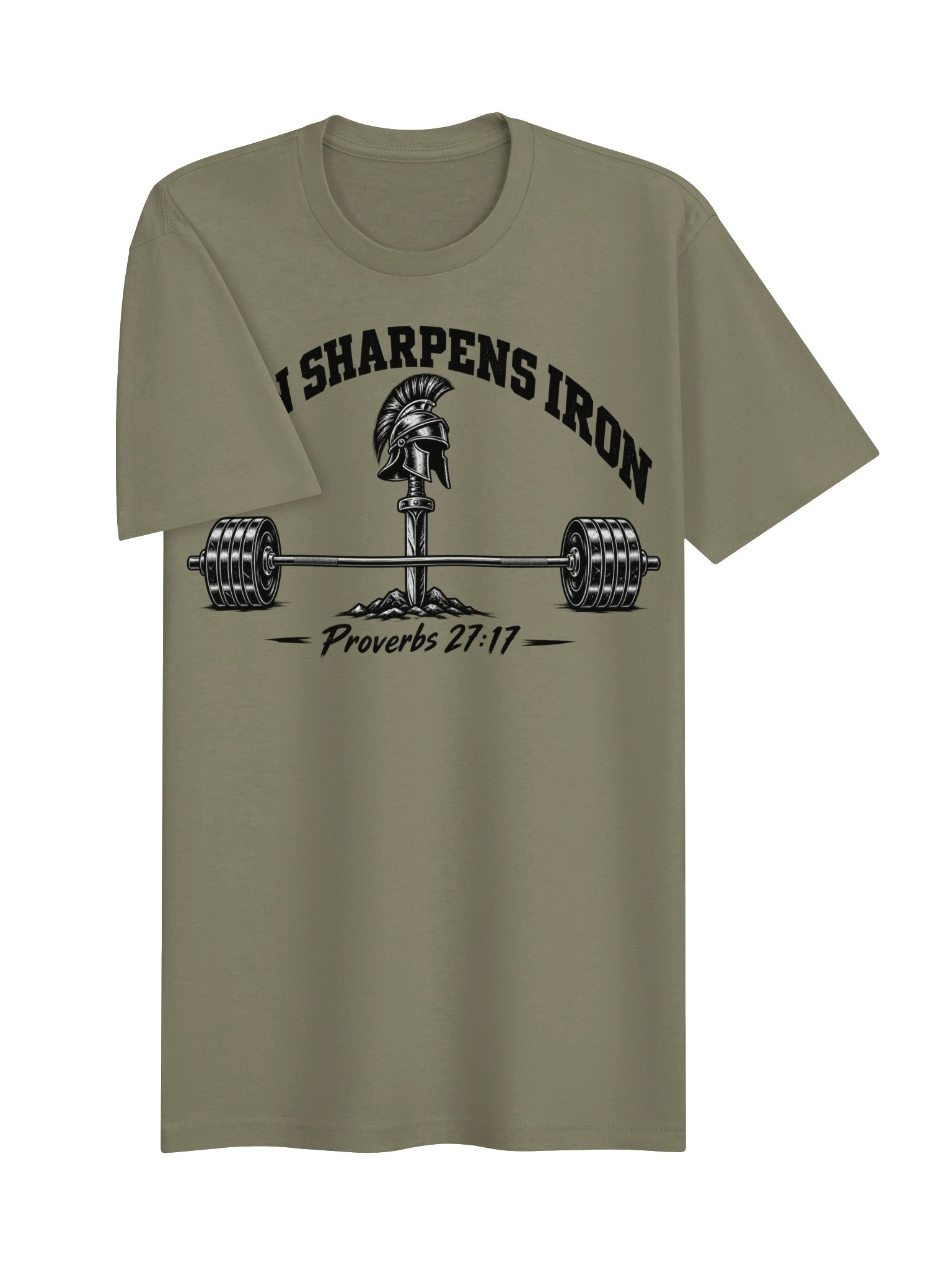 Iron Sharpens Iron Tee | Proverbs 27:17 product image (23)