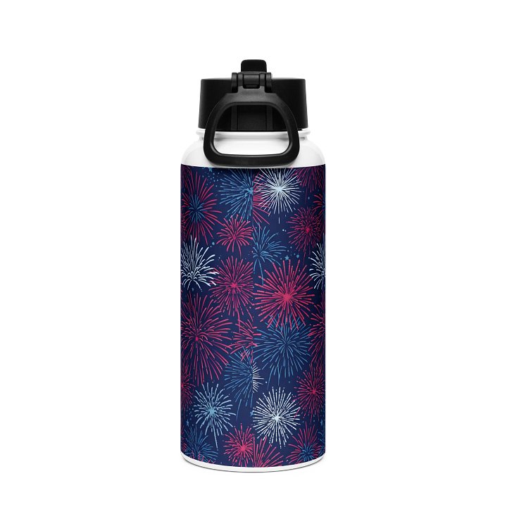 Fourth of July Water Bottle product image (2)
