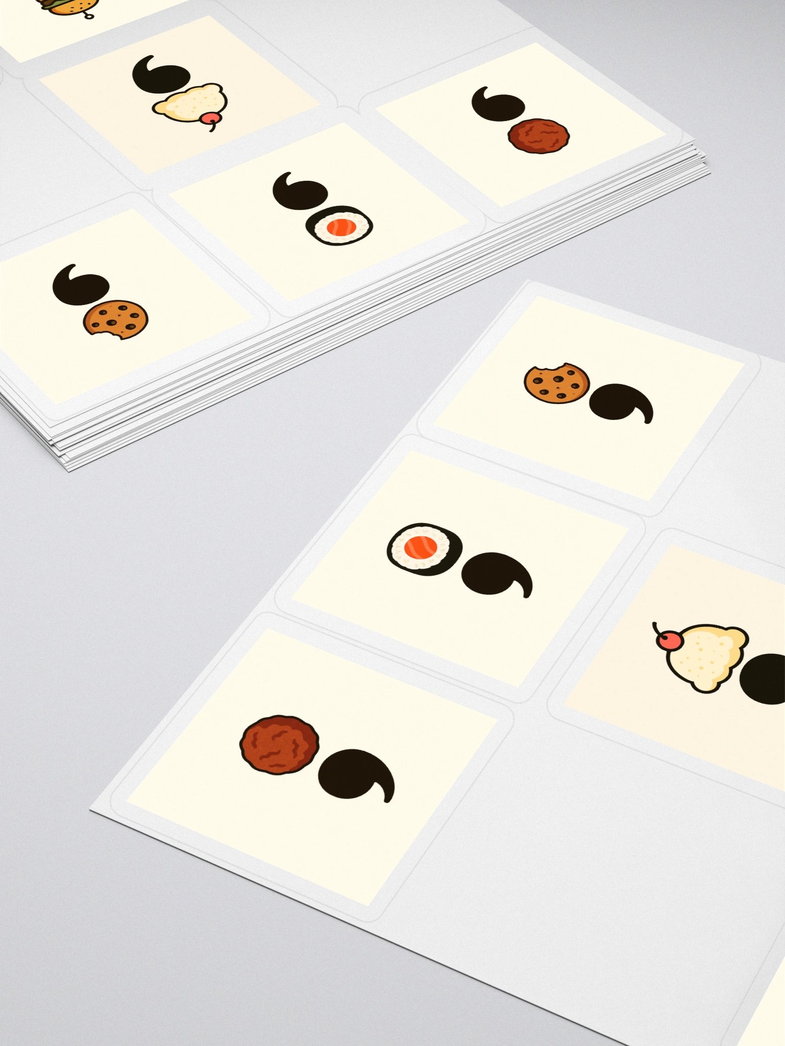 Food Variety Logo Sticker Set product image (4)