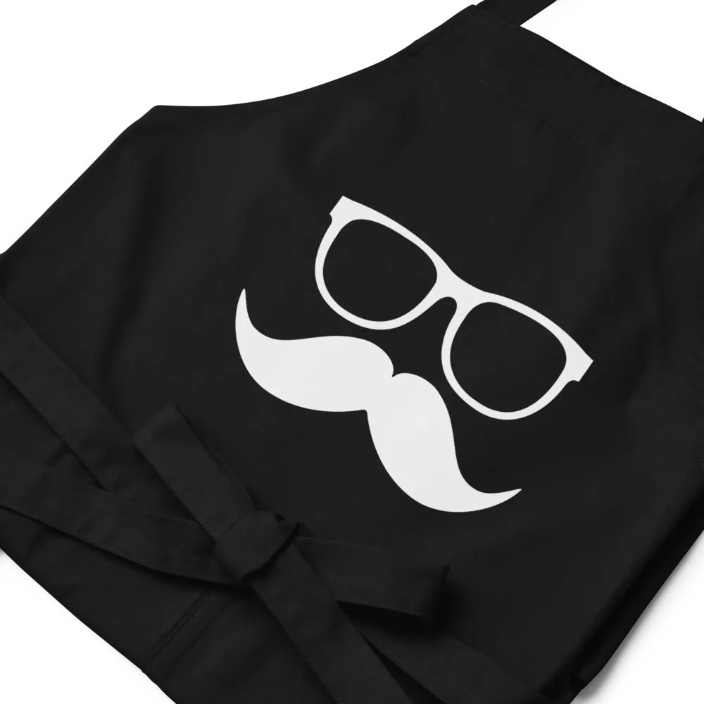 White Moofstache Apron product image (8)