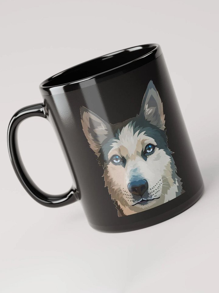 Luna and Mango Black Mug product image (1)