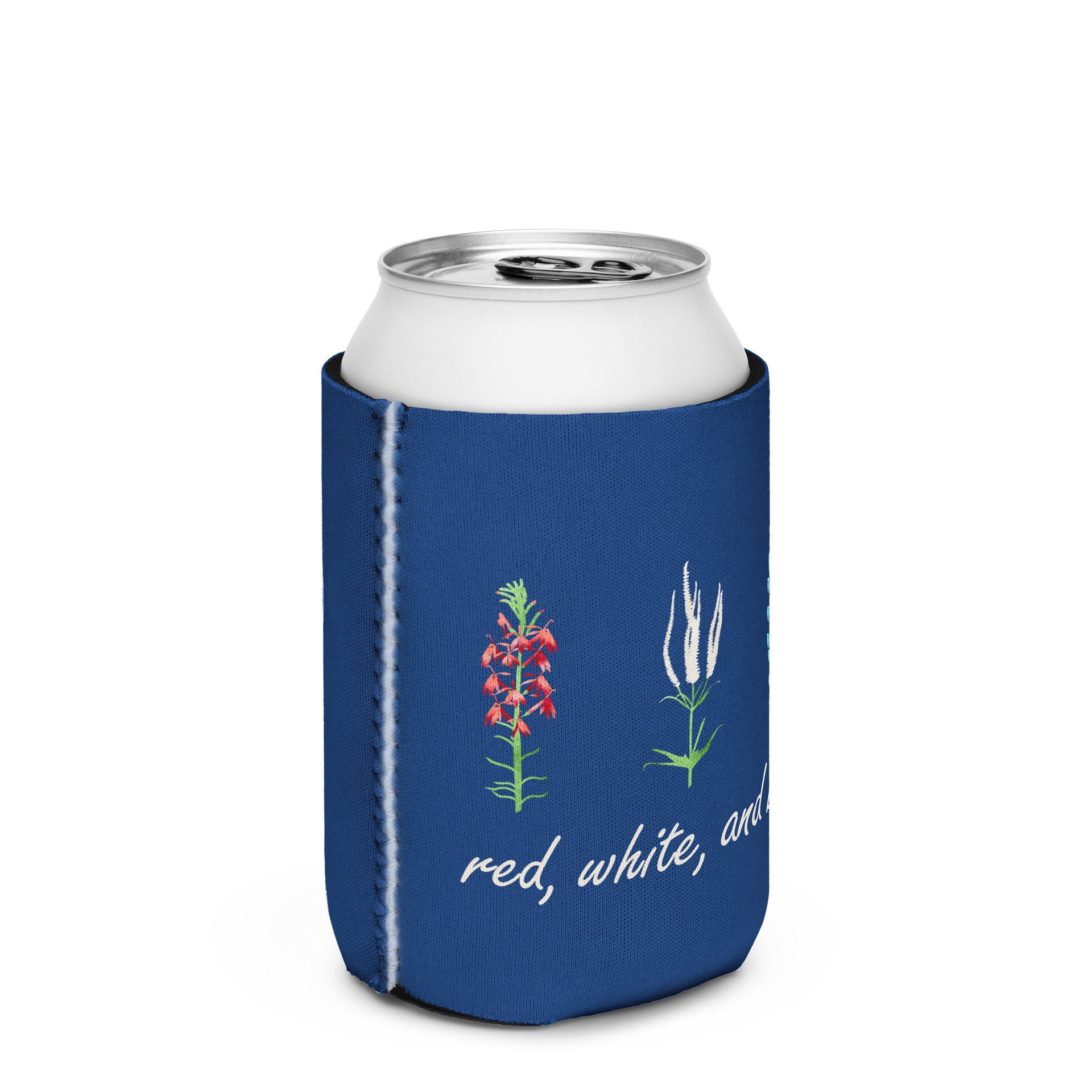 Red, White, and Bloom (Can Coozie) product image (2)