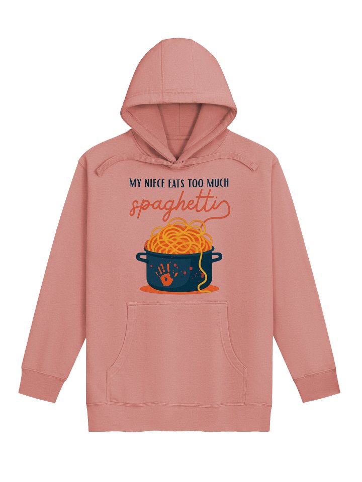 My Niece Eats Too Much Spaghetti Unisex Hoodie product image (3)
