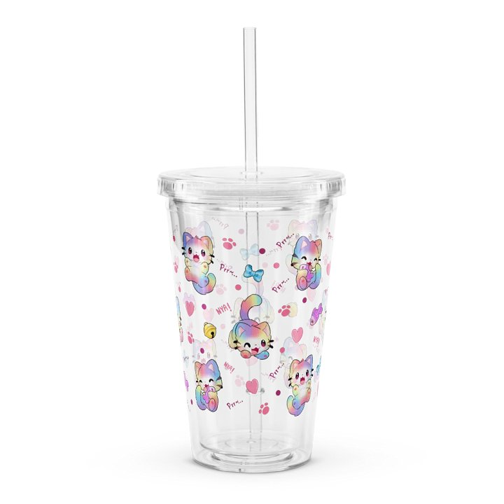 Rainbow Kitty Tumbler product image (2)
