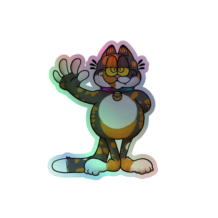 Holo Garfcake Sticker product image (2)