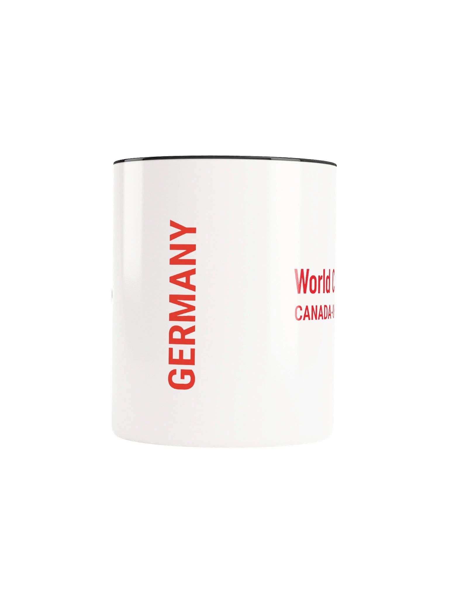 Germany 2026 World Cup Flag Mug - Germany Soccer Fan Coffee Cup - Premium Two-Tone Ceramic Mug product image (5)