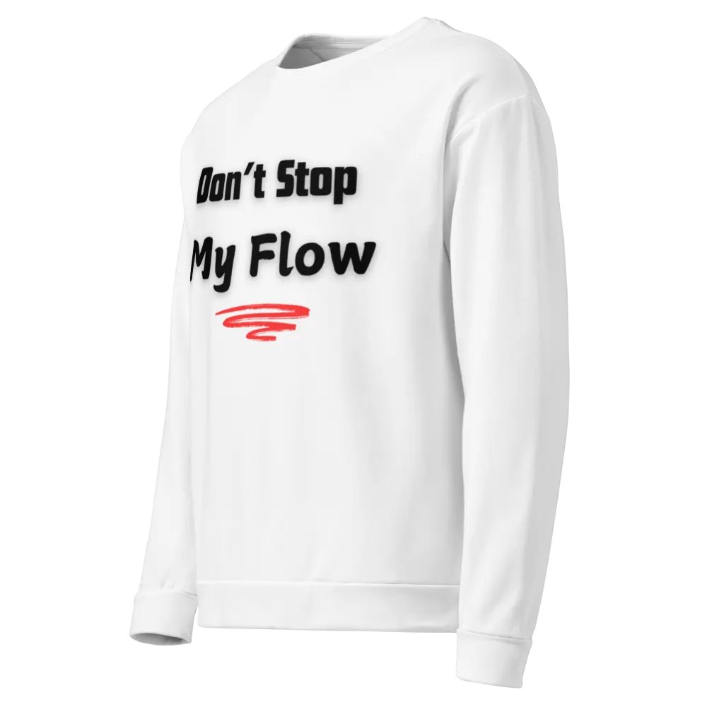 Don't Stop My Flow: White Sweater product image (3)