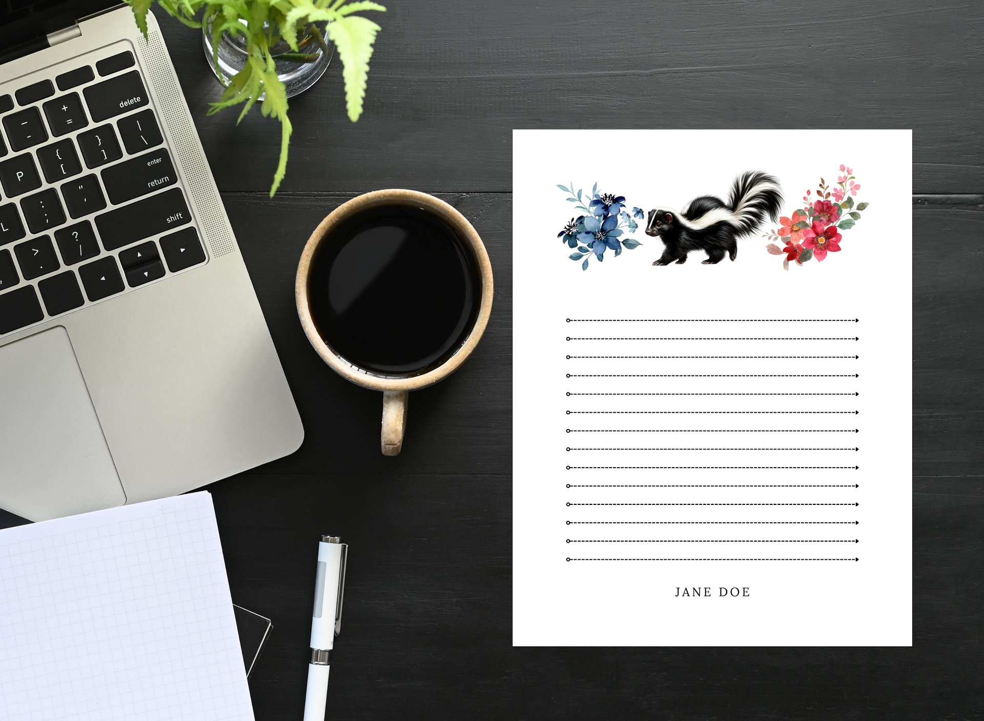 Canva Notepad Template: Nature Themed product image (3)
