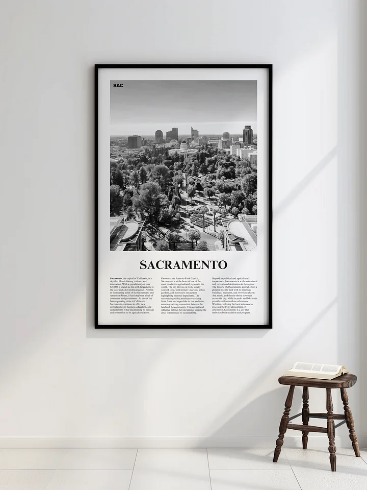Sacramento 01 Newspaper Poster product image (2)