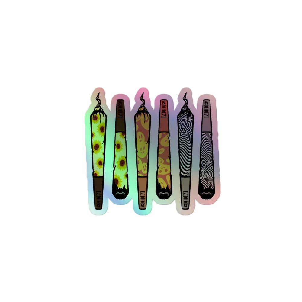 ASolid[7] Holographic Joint Stickers (Lit & Unlit Duo) - Version 1 product image (1)