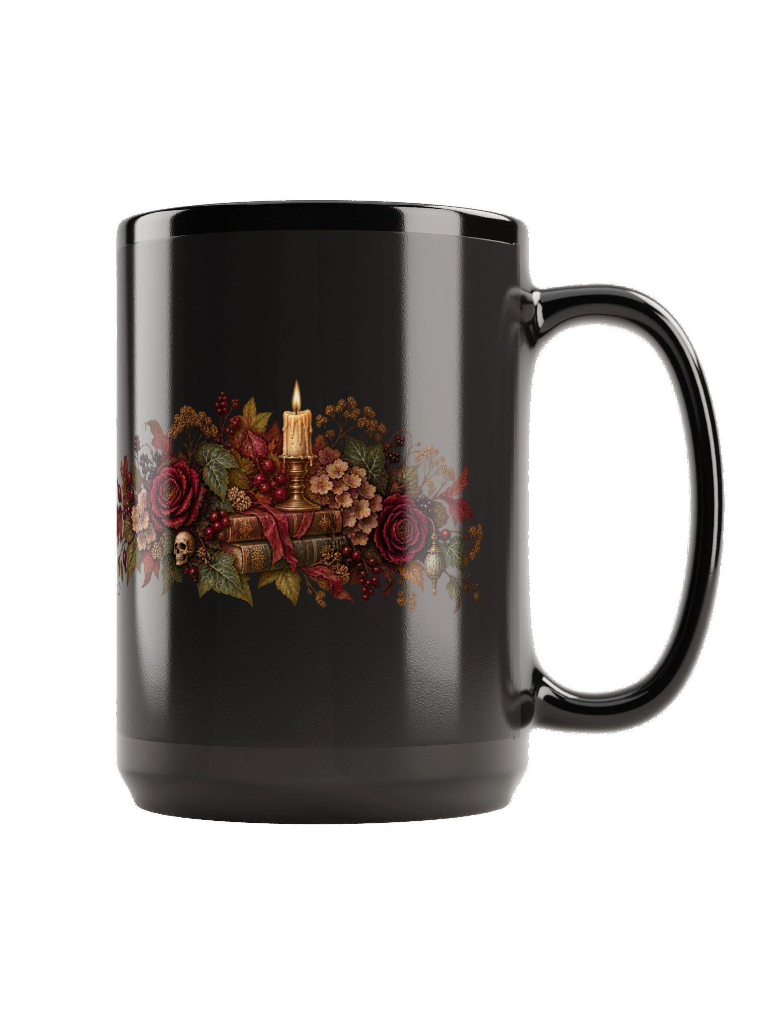 The Beautiful Remains Black Mug product image (2)