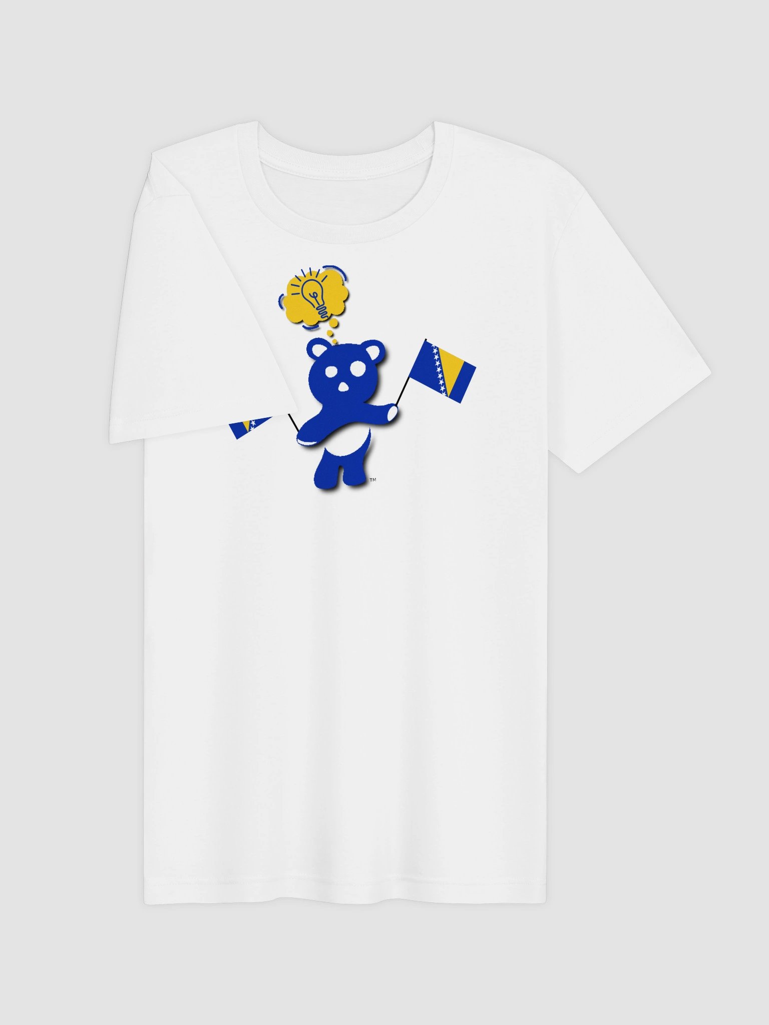 Bosnia-Herzegovina — Country Bear T-Shirt | BehrBrained Media product image (29)