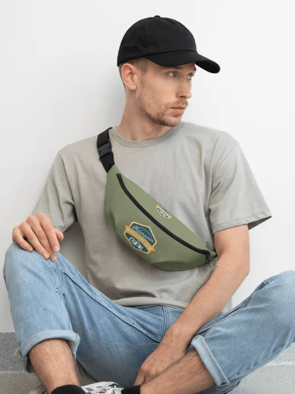 2025 "Adoración Pura" Regional Convention Retro Badge Mountain Forest Green Fanny Pack product image (6)