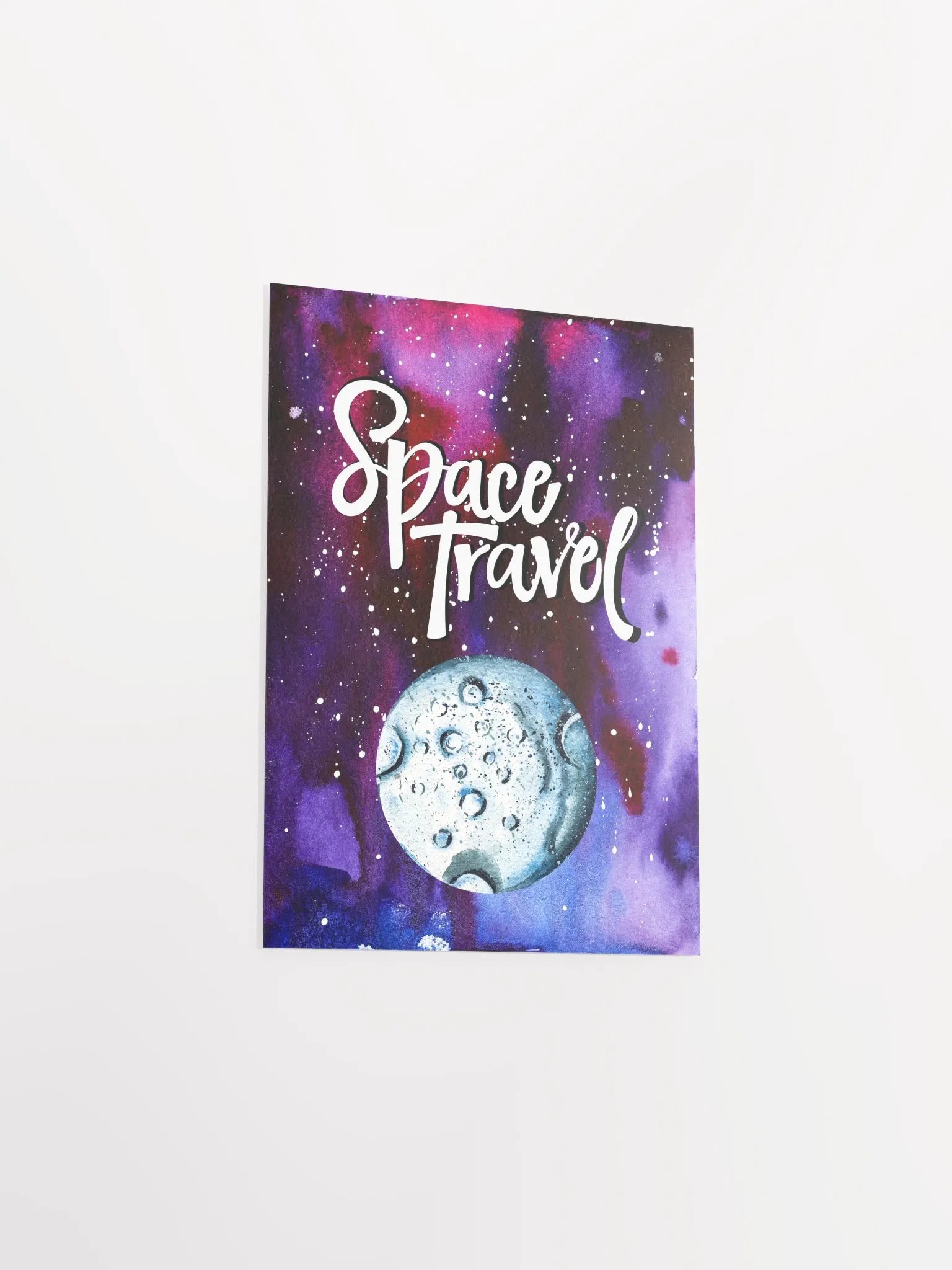 Space travel [neon/synthwave/vaporwave/watercolor] — aesthetic watercolor poster, neon space poster, retrowave poster, motivation quotes product image (8)