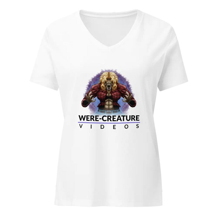 Were-Creature Videos - Women's V-Neck T-Shirt product image (1)