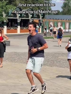 The People of Tomorrow’s first reaction to the Consciencia MainStage @Tomorrowland 🇧🇪 #tomorrowland #tml #tomorrowlandbelgium #conscienciastage #myplaygroundmedia 