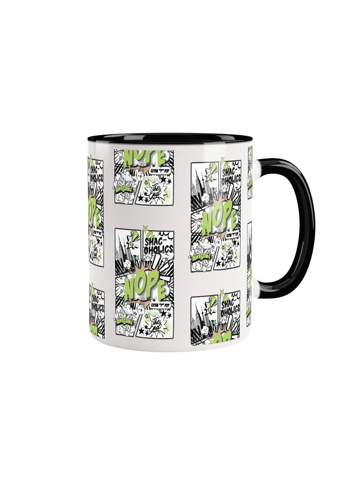 Shac-oholics Comic Blast Mug - Green 