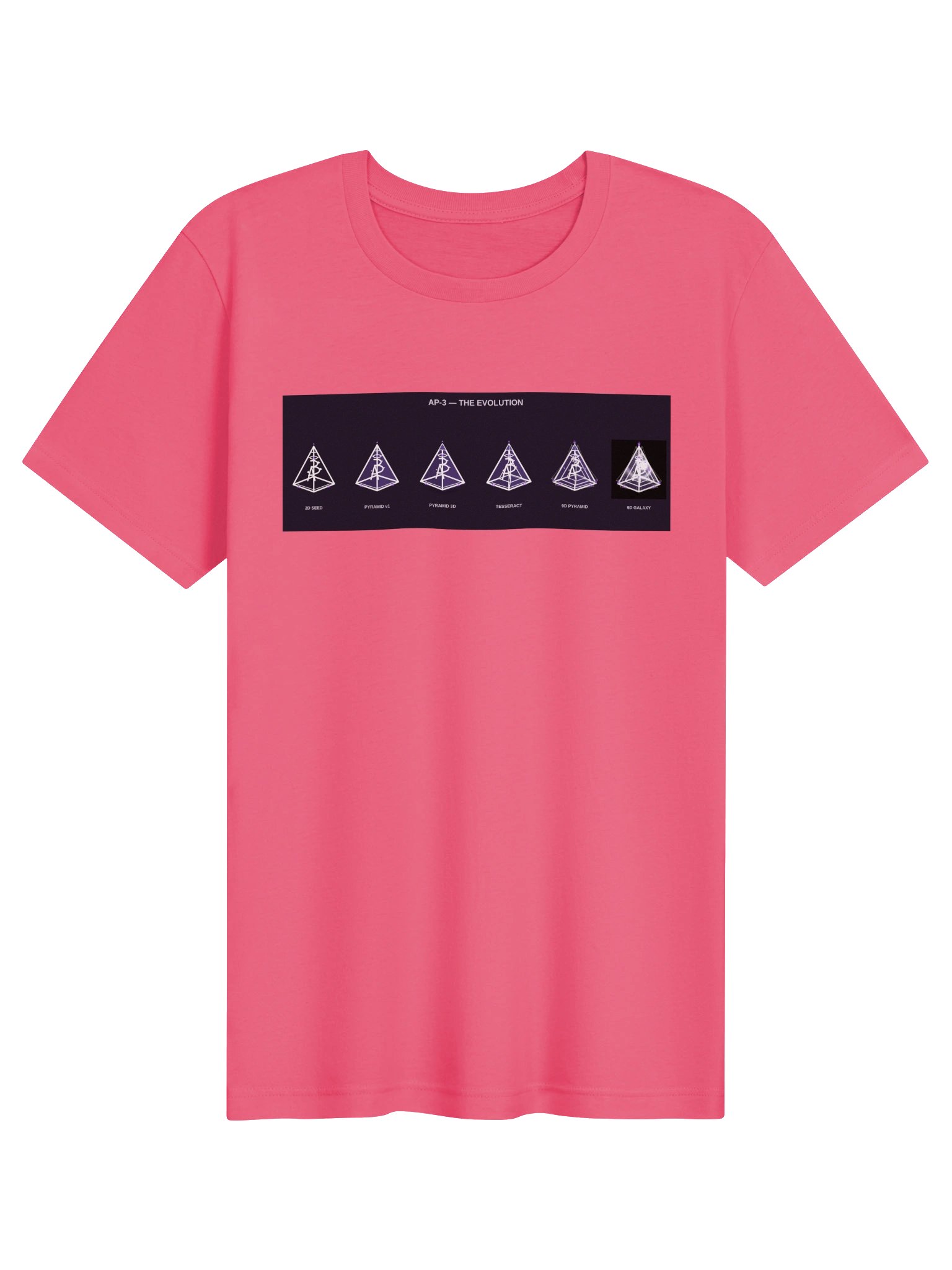 AP-3 — The Evolution Tee — Pink product image (1)
