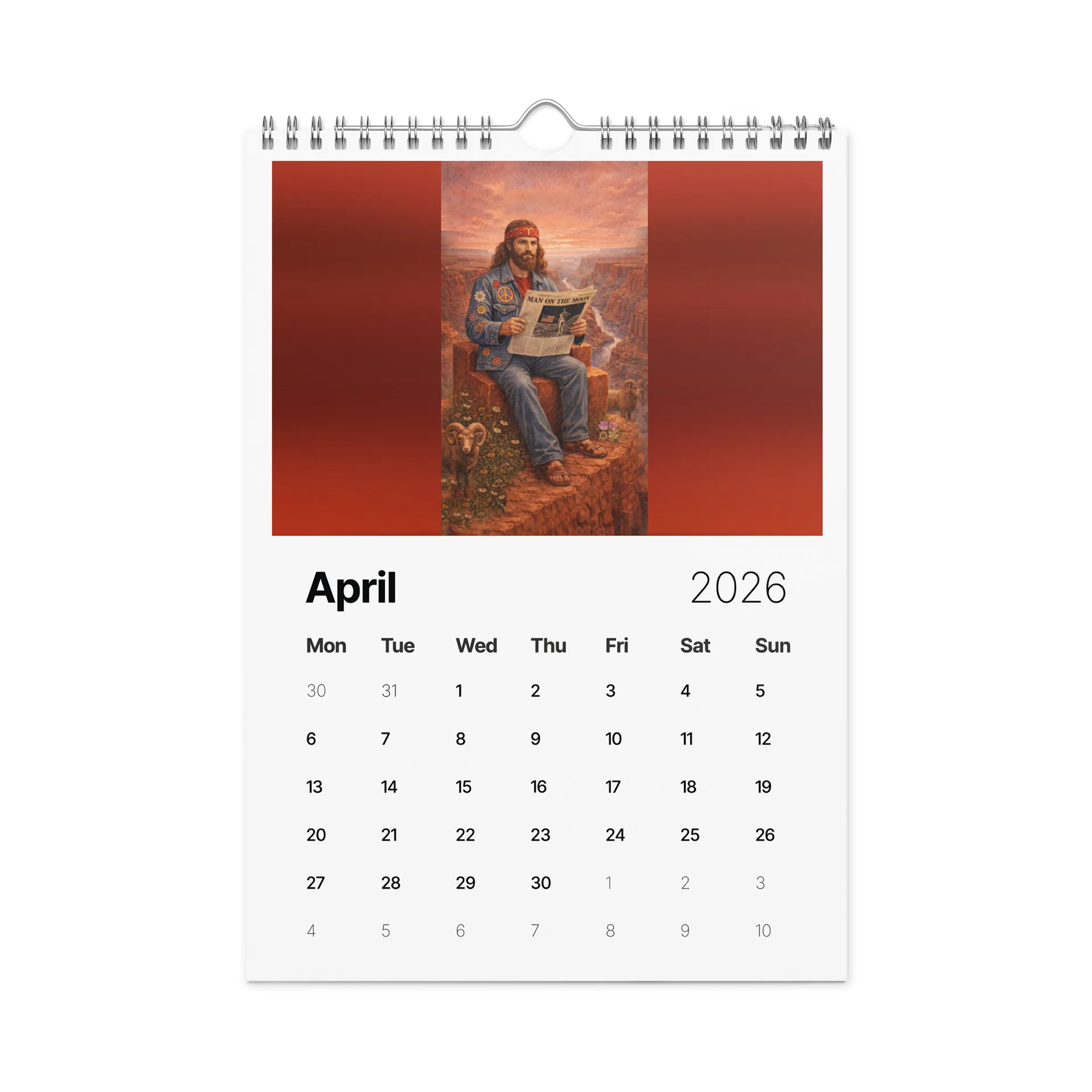 2026 Tarot Through Time Wall Art Calendar product image (5)