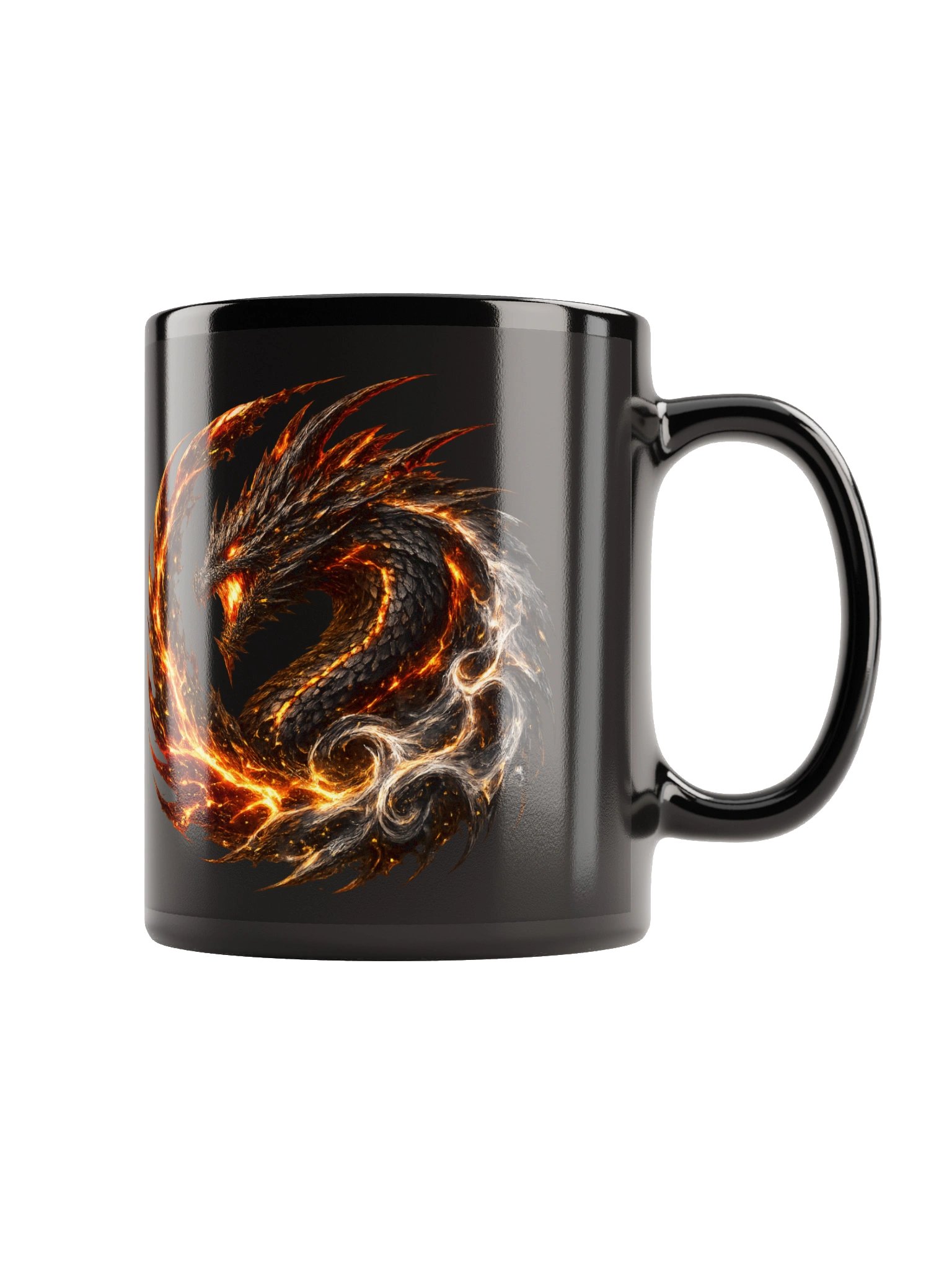 🔴🟡🐉 The Solar Flame – The Dominion Core Mug product image (3)