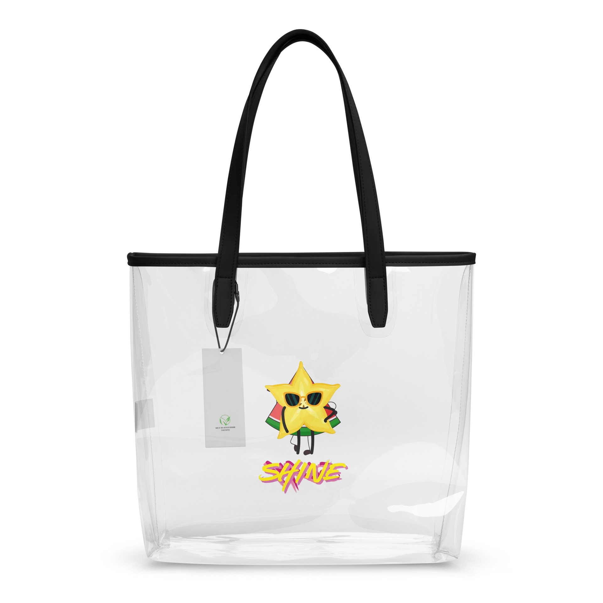 Slay and Shine Clear Tote Bag product image (3)