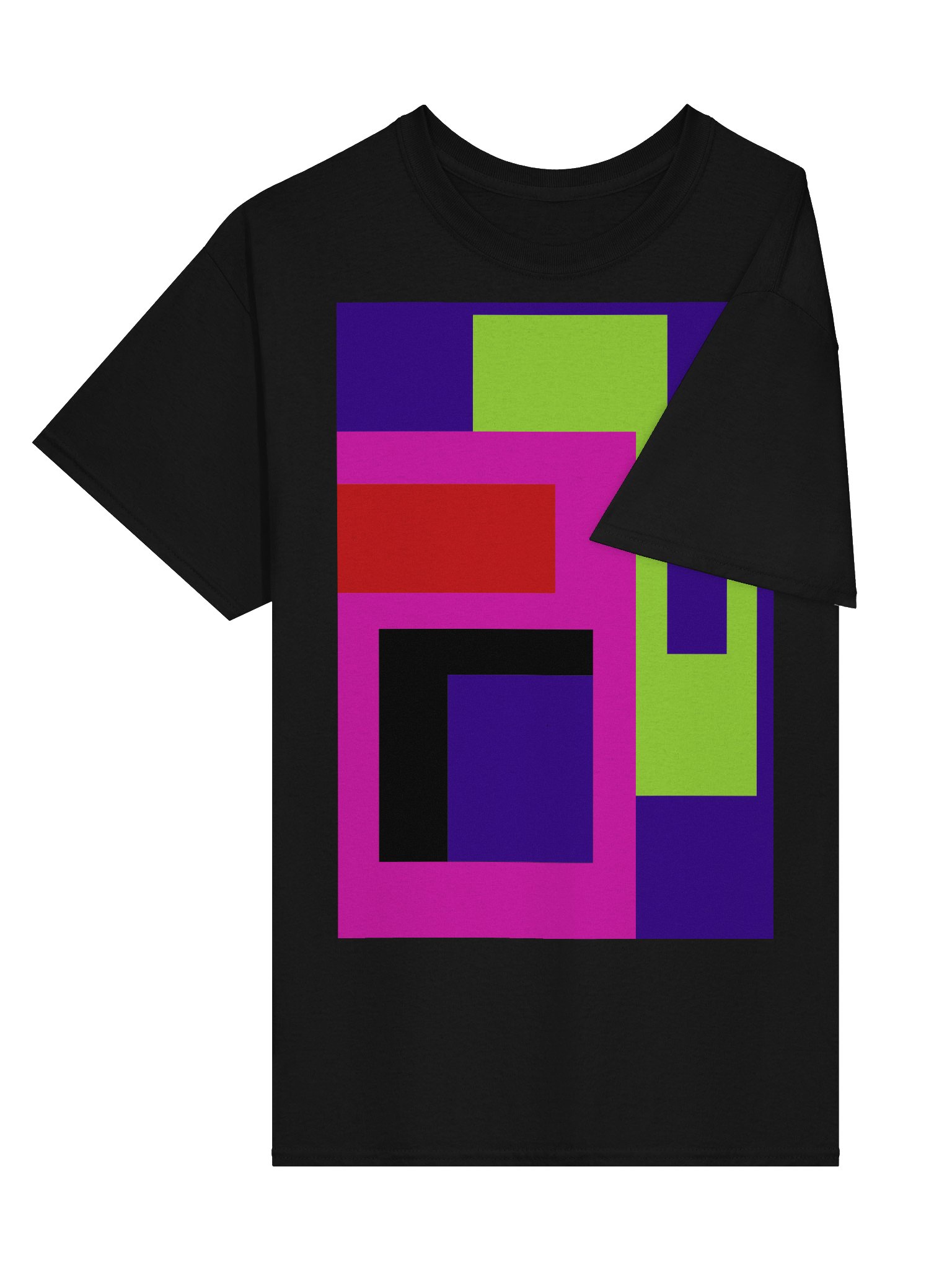 Geometric Fusion Unisex T-Shirt product image (3)