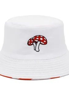 Reversible Trippy Mushroom Bucket Hat product image (1)