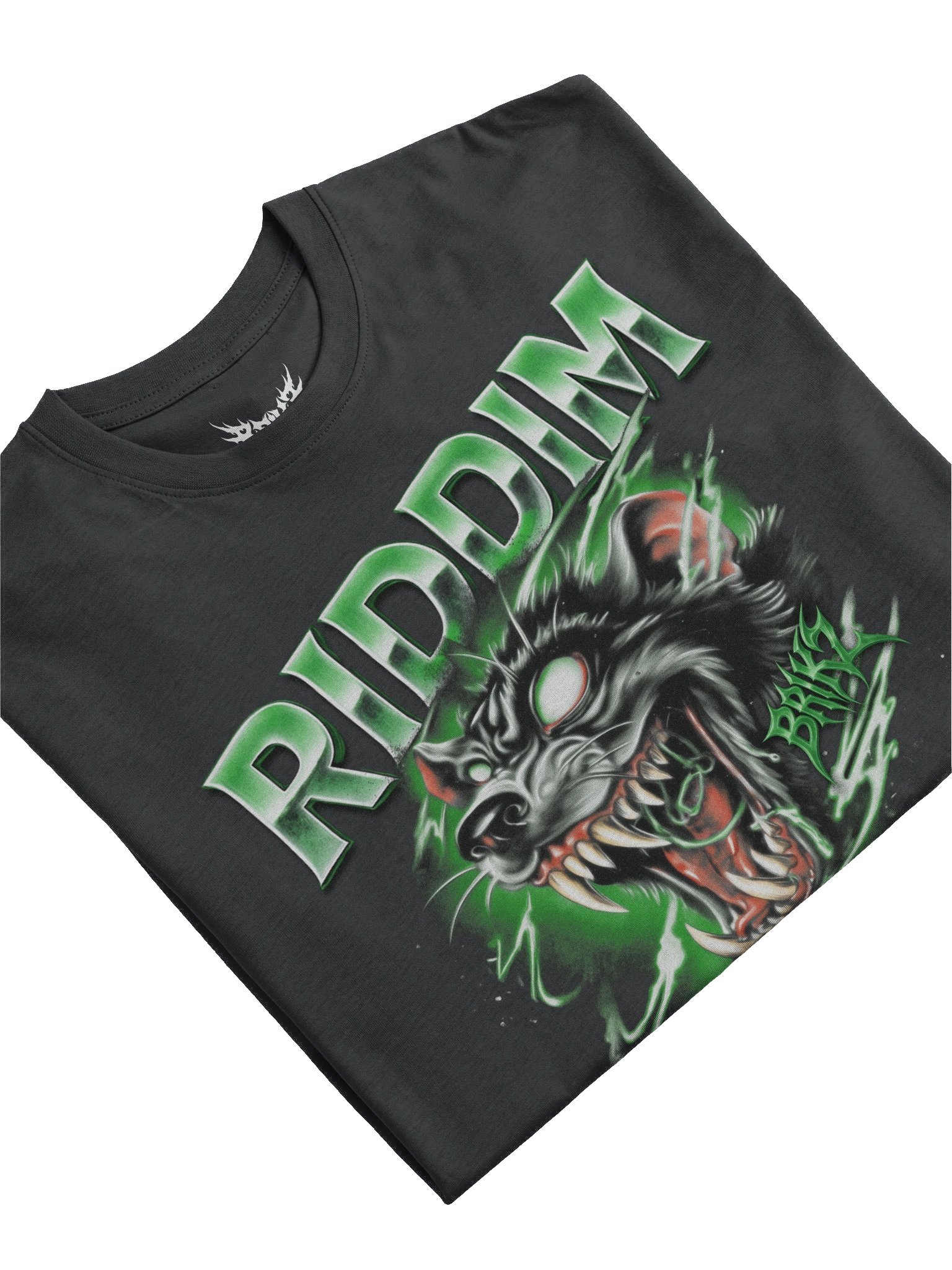Riddim Rat Graphic Tee (Green) product image (2)