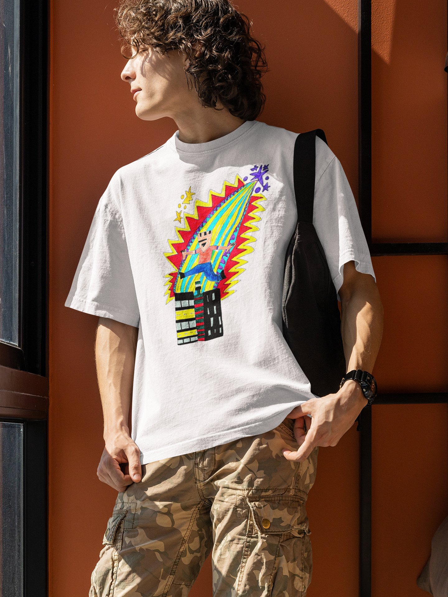 Abstract Leap of Faith Unisex T-Shirt product image (10)