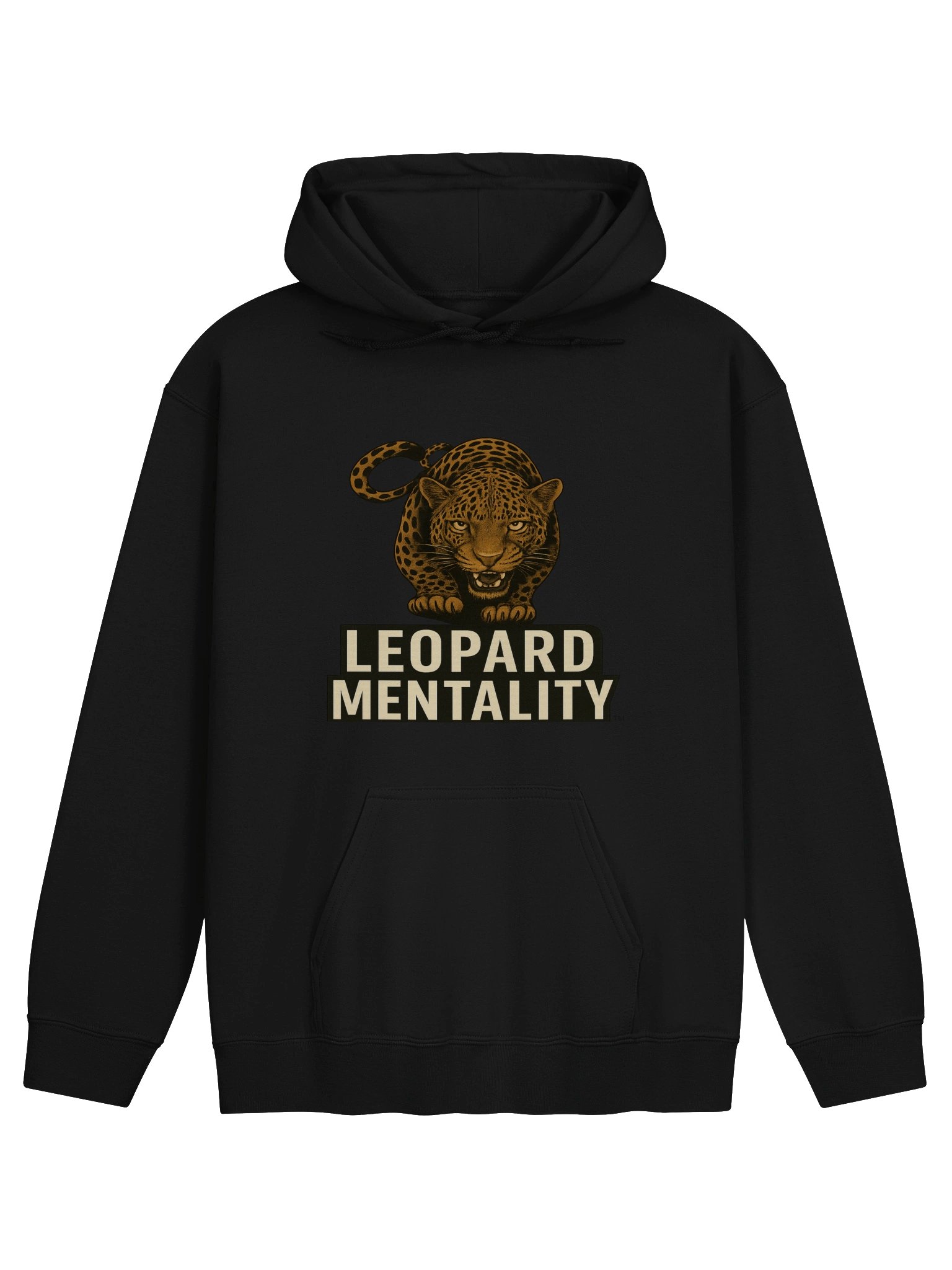 Leopard Mentality Minimalist Logo Graphic Streetwear Hoodie product image (7)