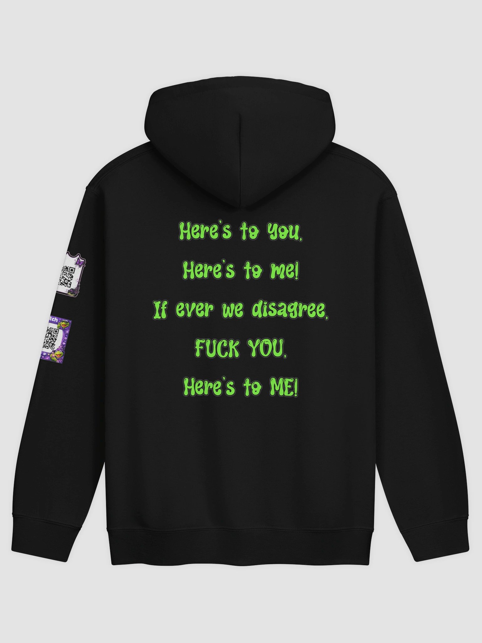 Kermit Hoodie (Logo) (Toast) w/QR product image (1)
