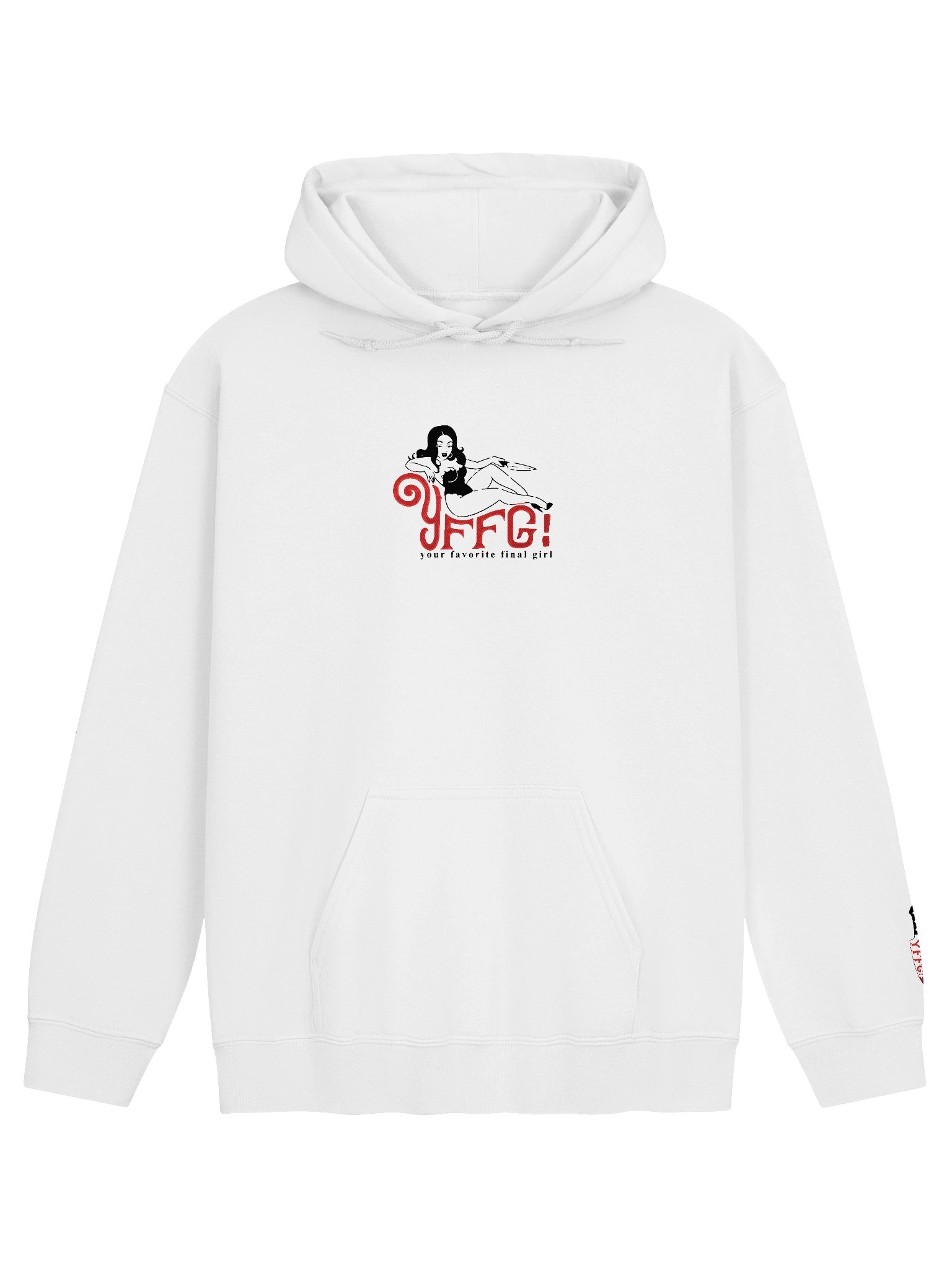 Post Mortem Pin Up Embroidered Hoodie product image (1)